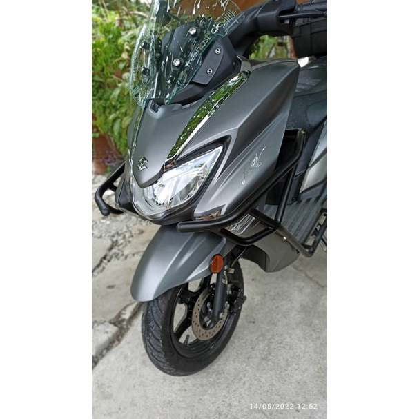 SUZUKI BURGMAN STREET 125 EX Half Crash Guard Heavy Duty Shopee