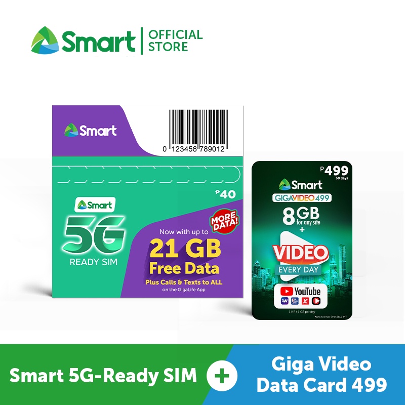 Smart G Lte Tricut Brand New Simcard Fresh Free Gb Data Min Calls