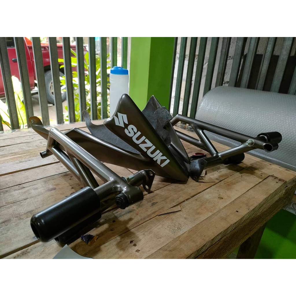 Suzuki Gixxer Trellis Dual Slider And Bellypan Shopee