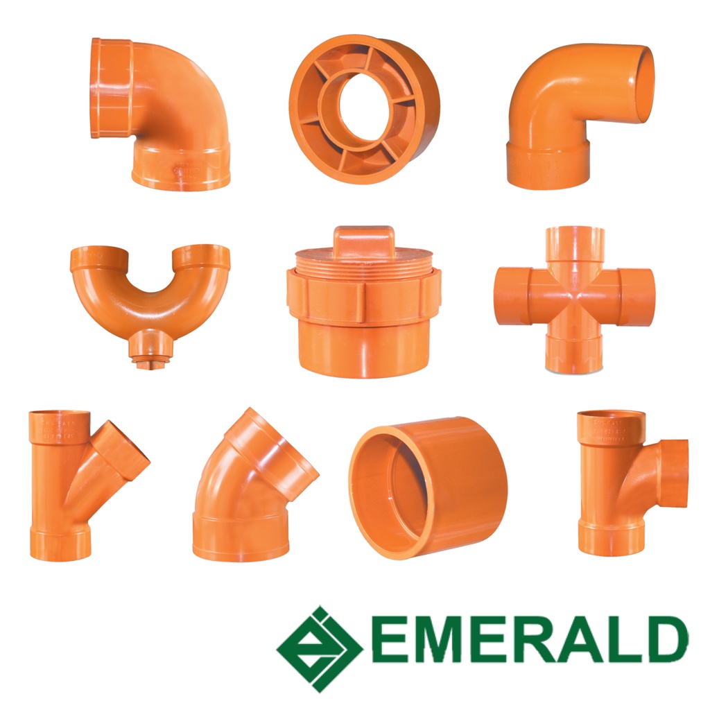 Emerald Ultima Supra Pvc Sanitary Fittings Shopee Philippines