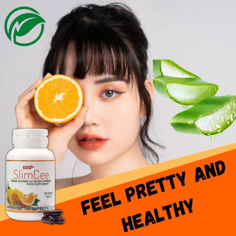 Slimcee With Garcinia Cambogia Non Acidic Vitamin C Original Shopee