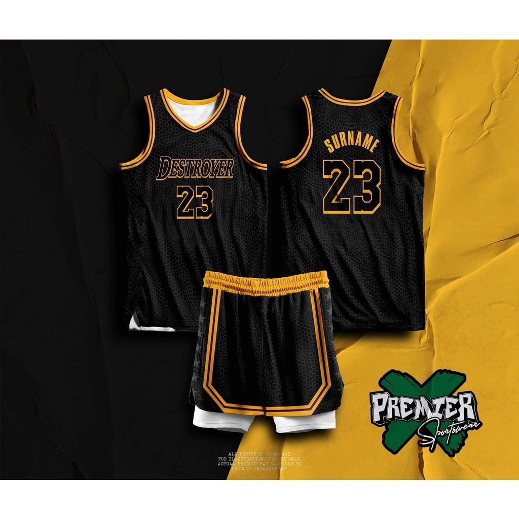 Dstroyer Basketball Jersey Free Customize Of Name And Number Only