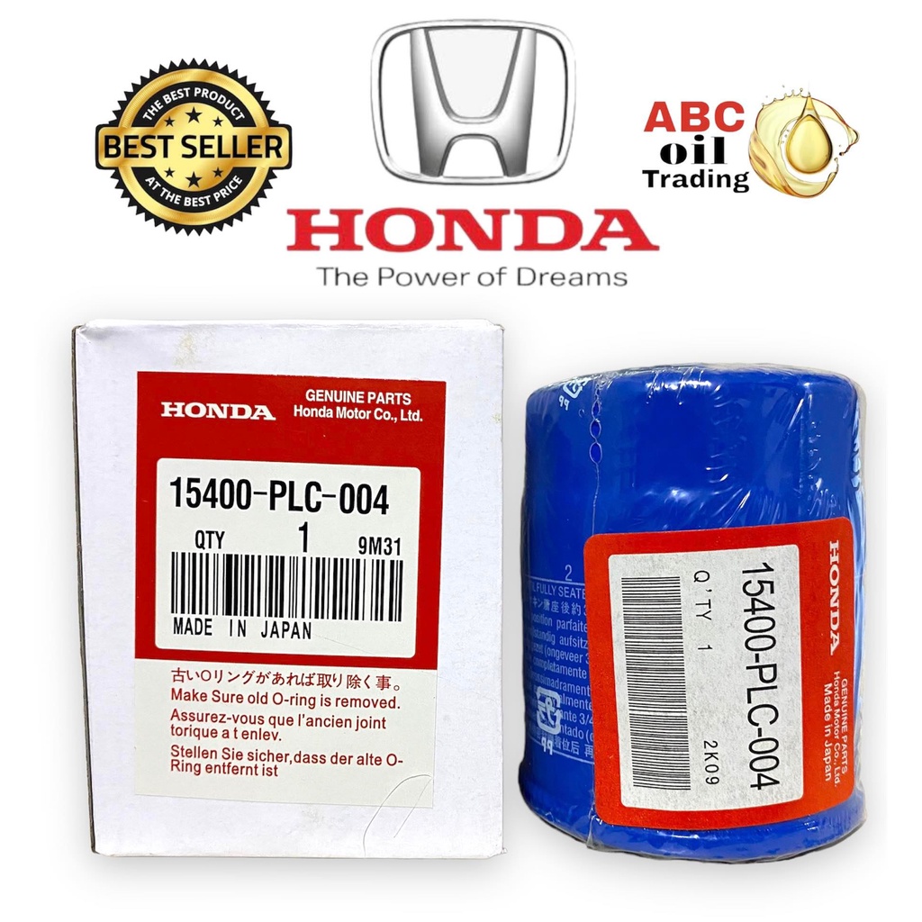 Honda Genuine Oil Filter 15400 PLC 004 Honda Civic Jazz CR V Accord