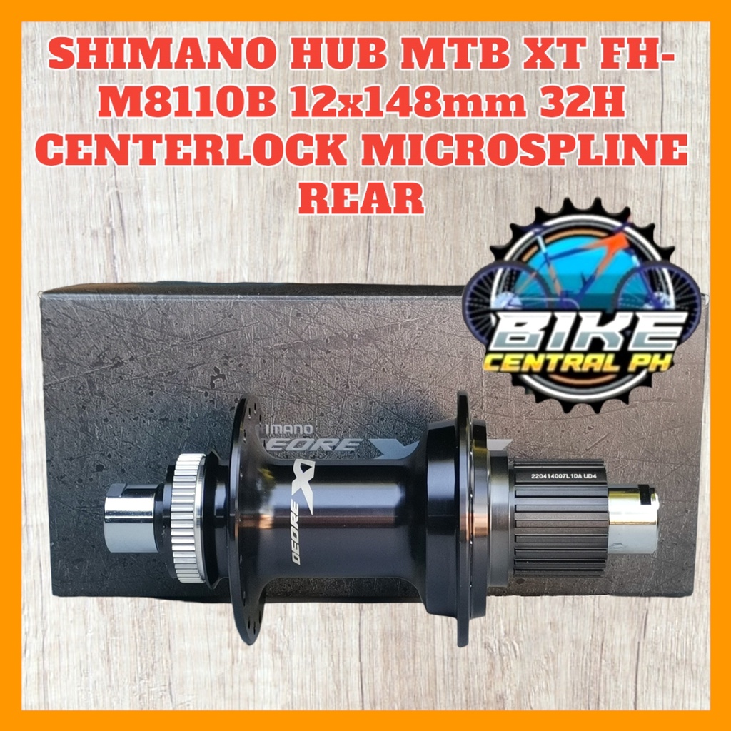 SHIMANO HUB XT FH M8110 142 148mm HB M8110 100 110mm 32H Shopee