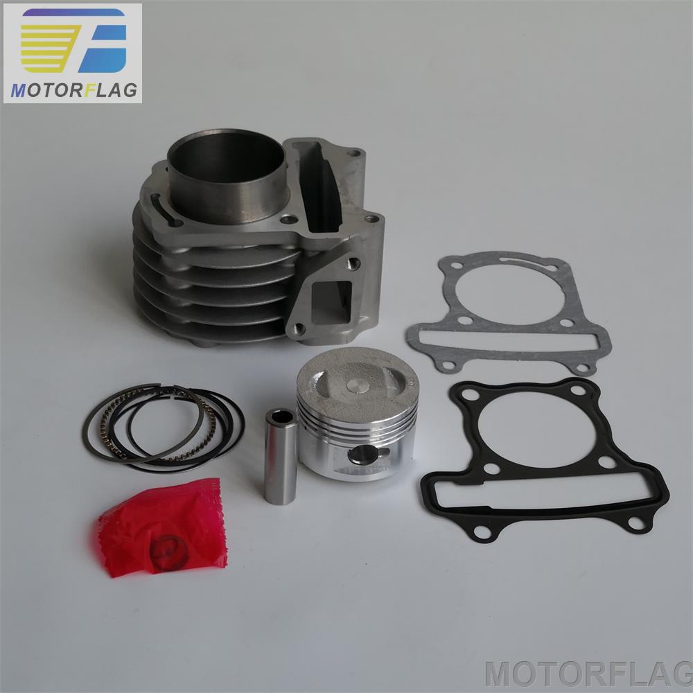 50mm Big Bore Kit Cylinder Piston Ring Set For 4 Stroke Scooter