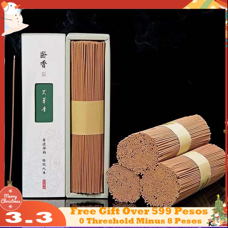 SWL 400Pcs Natural Sandalwood Incense Stick Home Mosquito Incense Stick