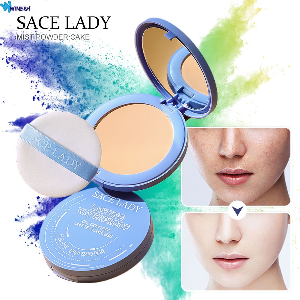 Sace Lady Oil Control Compact Powder Super Stay Compact Face Powder