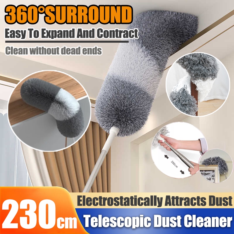 Cm Adjustable Stretch Extend Microfiber Feather Duster Household