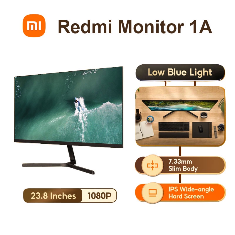 Xiaomi Redmi A Monitor Inch P Hd Computer Display Low Blue