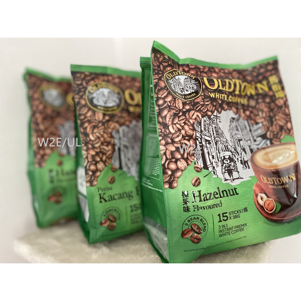 Bundle Set Of Oldtown Hazelnut White Coffee In Hazelnut S