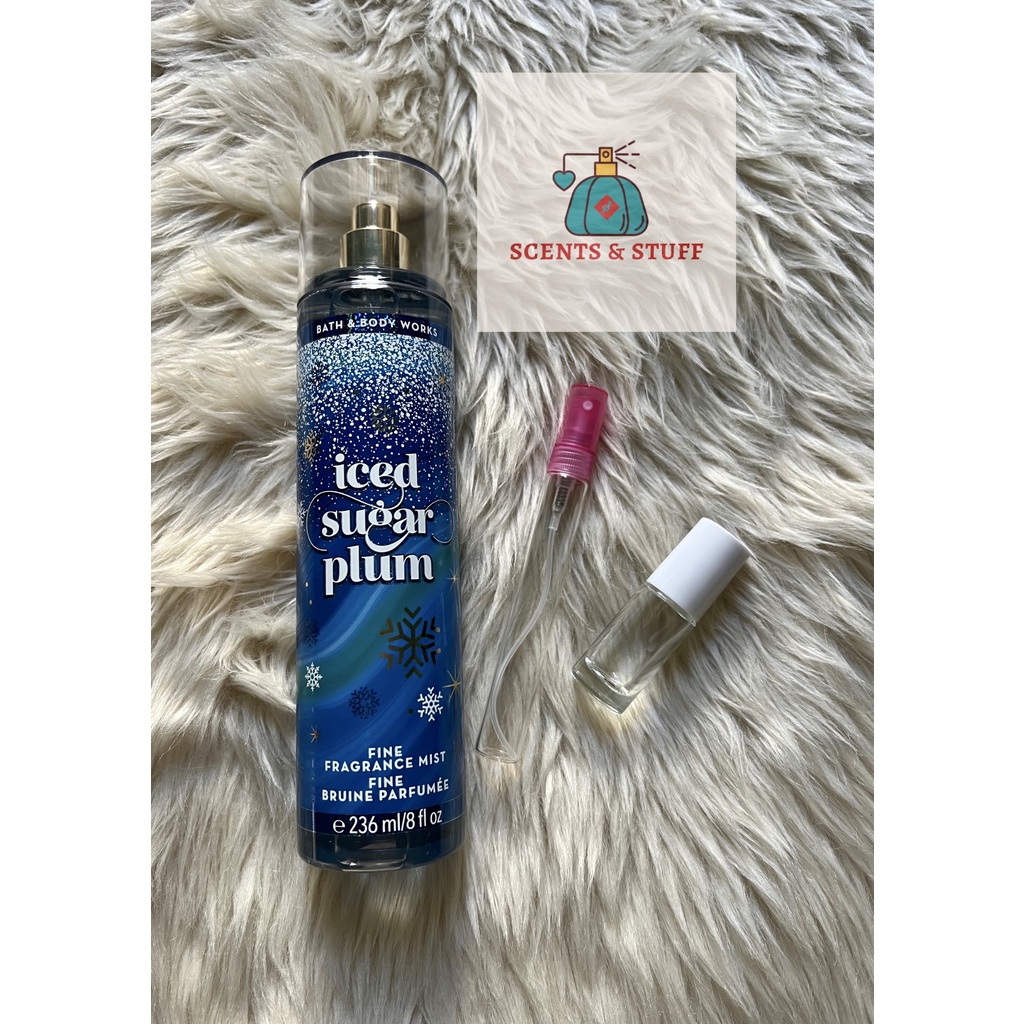 Ml Ml Bath And Body Works Iced Sugar Plum Decant Shopee