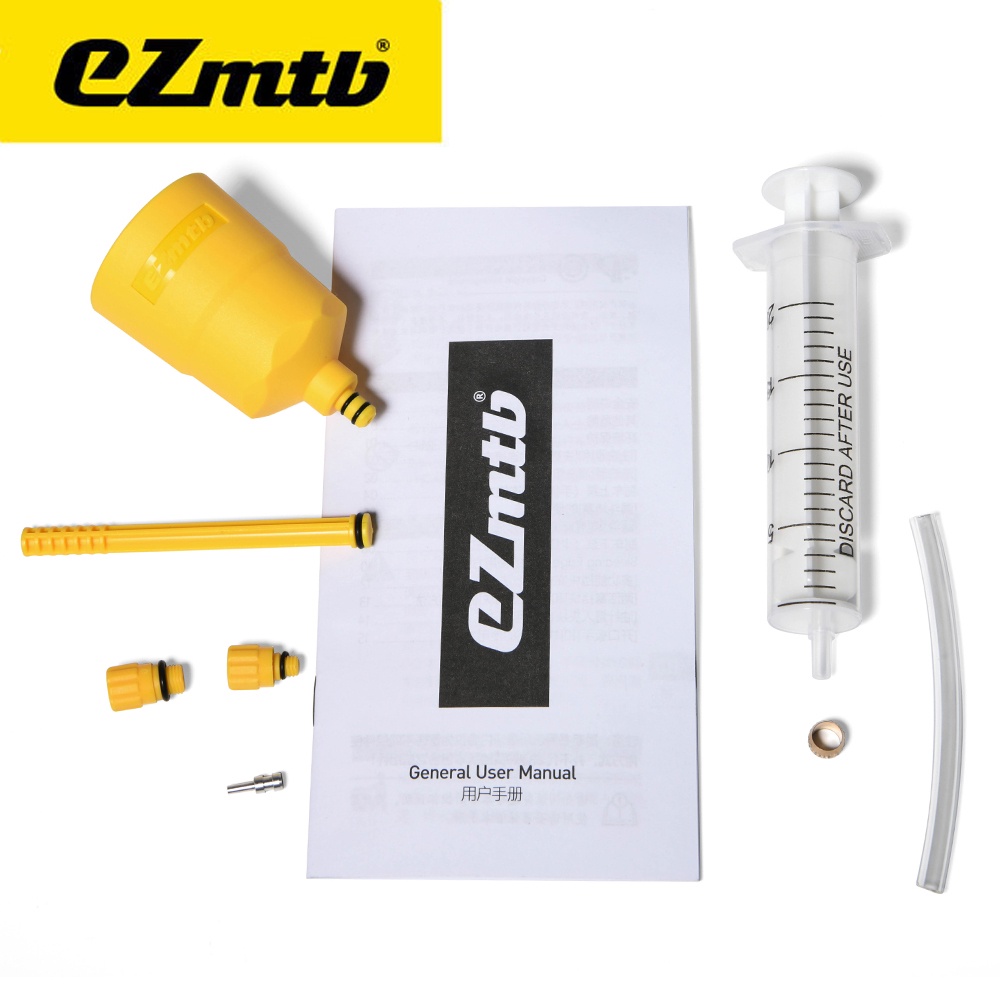 NEWBOLER Ezmtb Bike Oil Bleed Kit Bicycle Hydraulic Disc Brake Mineral