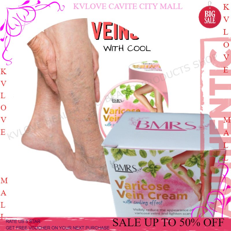 Original BMRS Varicose Vein Cream With Cooling Effect 10g Varicose