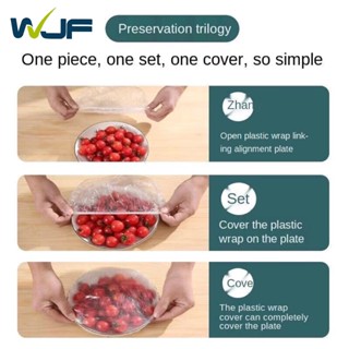 Wjf Pcs Disposable Fresh Keeping Plastic Reusable Food Storage