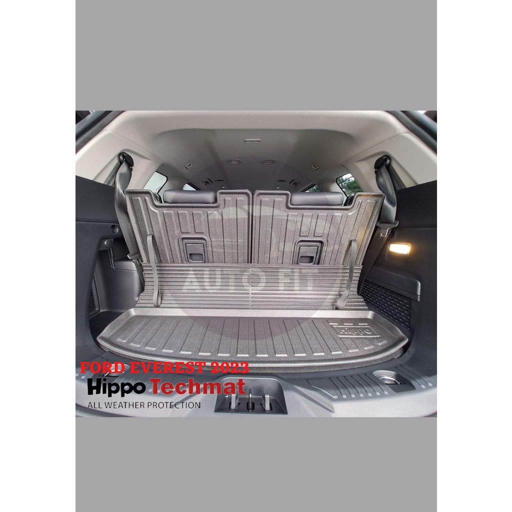 FORD EVEREST 2015 2024 Hippo Techmat PRO Full Cargo Trunk Tray V1