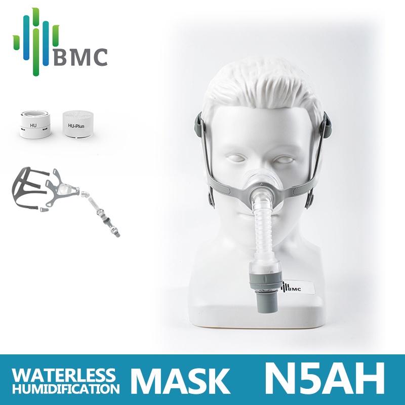 Bmc Medical N Ah Waterless Humidification Nasal Mask With Headgear And