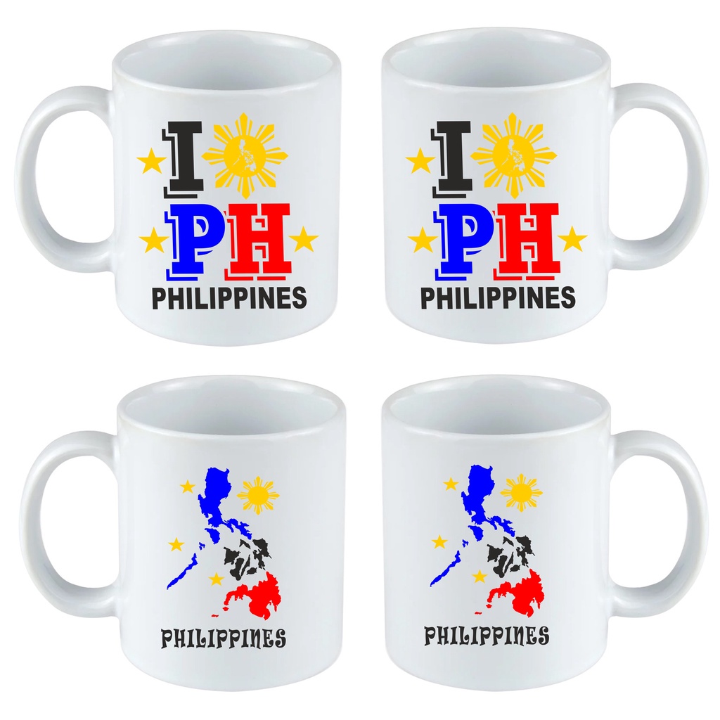 Philippines Printed PH Mug Design Pinoy Pilipinas Souvenir Unisex