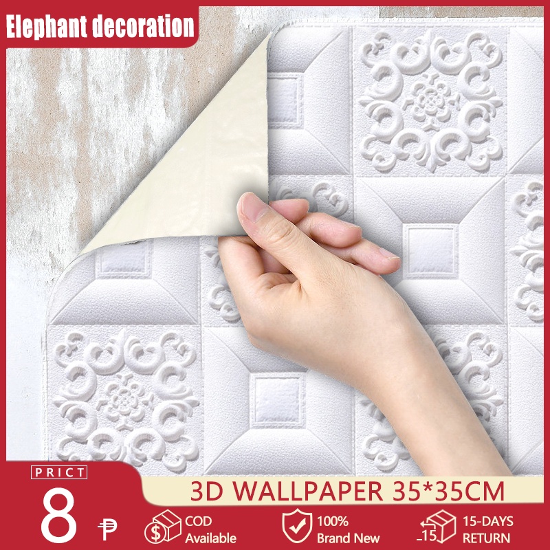 Big Sale X Cm D Foam Wallpaper Waterproof Roof Ceiling Wall Paper