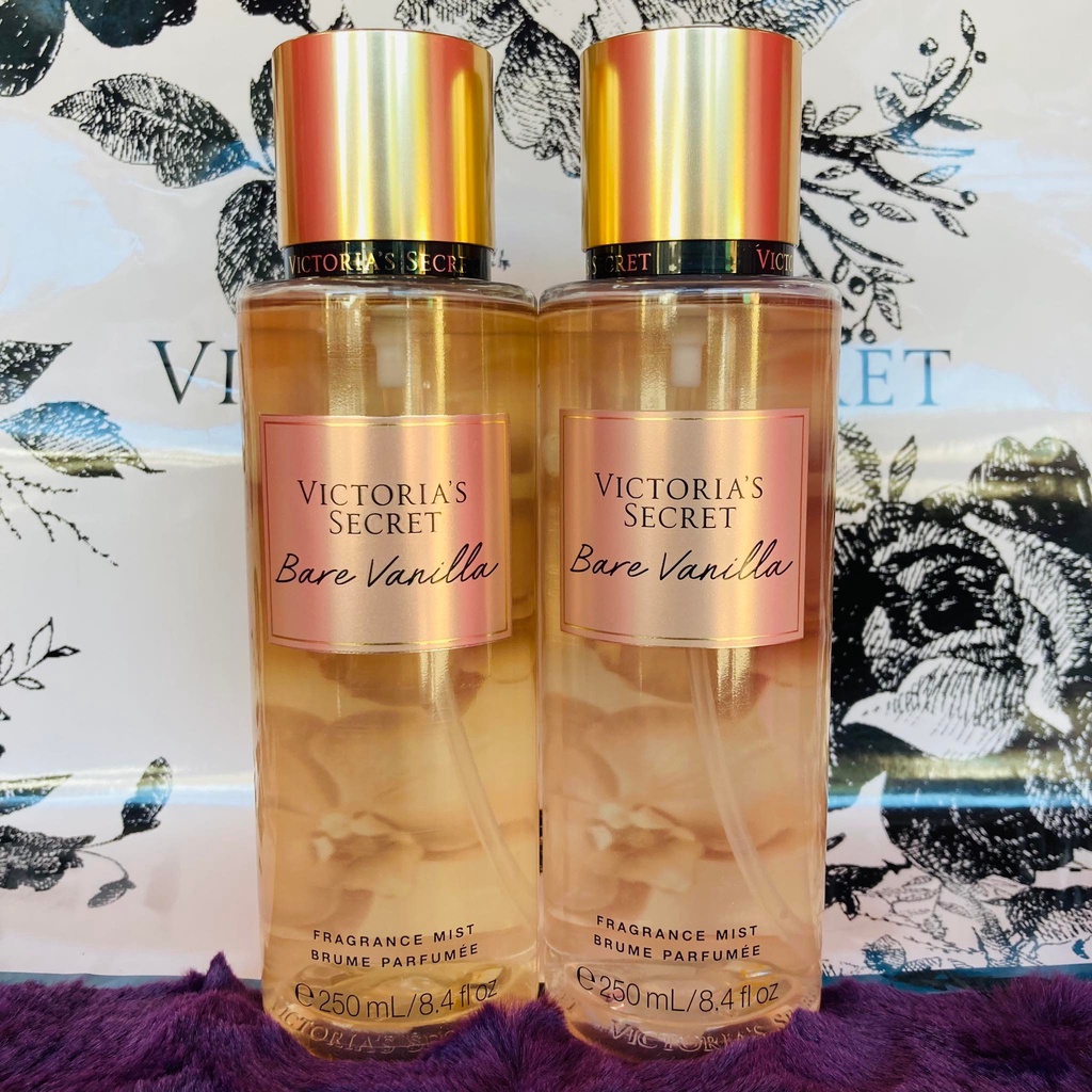 Victoria S Secret Fragrance Mist Classic Bare Vanilla 250ml Shopee