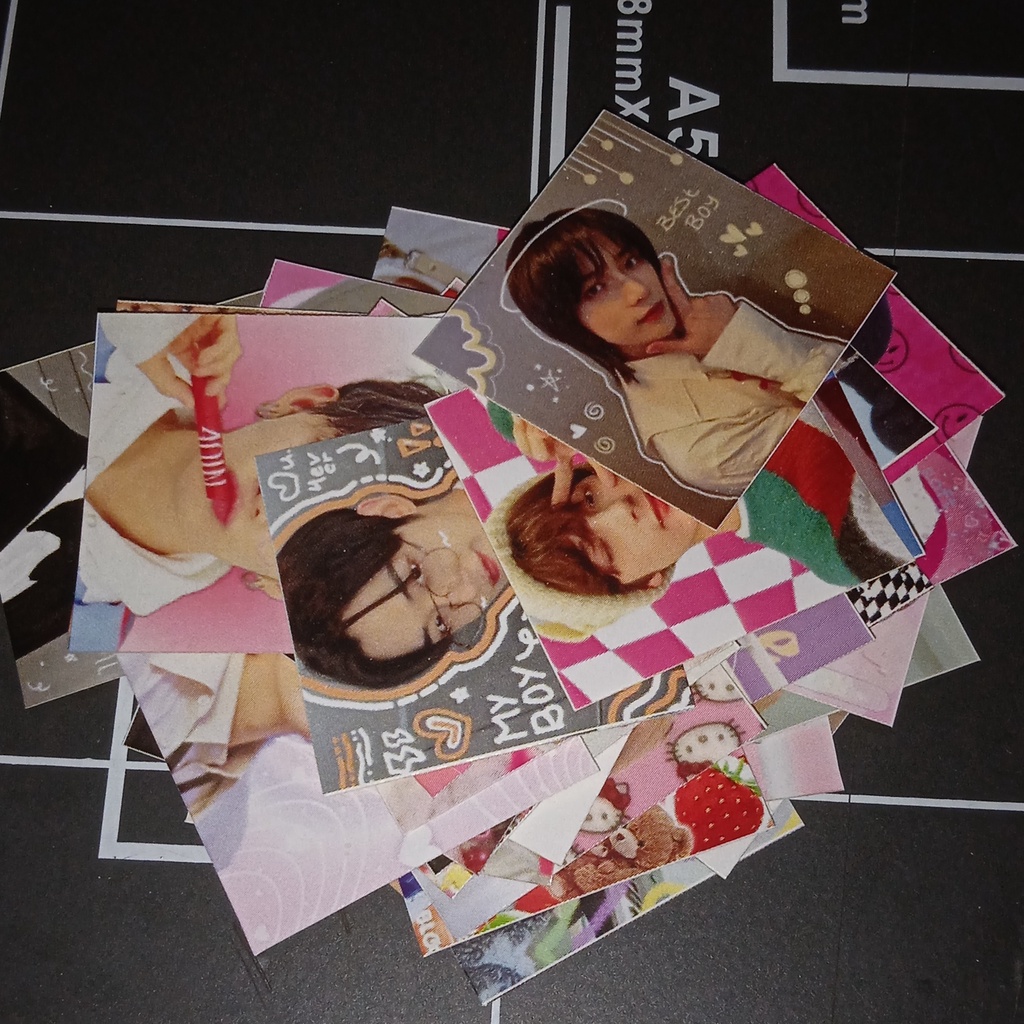 Contents 50pcs 3x3 Sticker Freebies KPOP Nct Dream Riize BTS