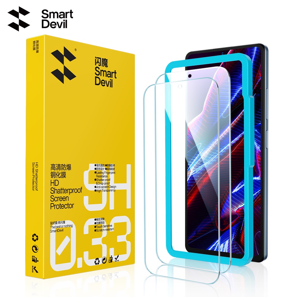 SmartDevil Screen Protector For Xiaomi POCO X6 Pro POCO M6 Pro Poco X5