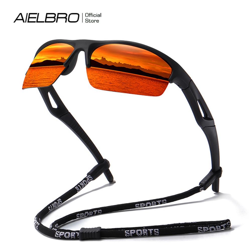 Aielbro Riding Cycling Sunglasses Mtb Polarized Sports Cycling Glasses