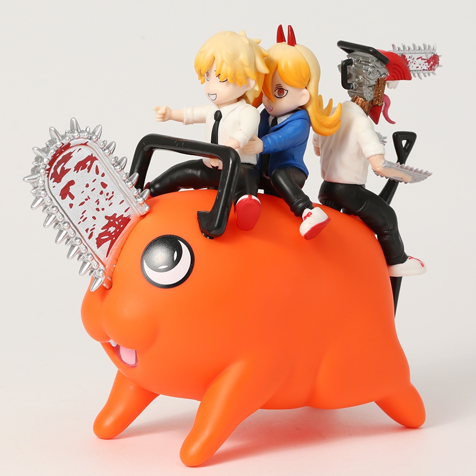 Chainsaw Man Power Denji Pochita PVC Figures Anime Collectibles Model