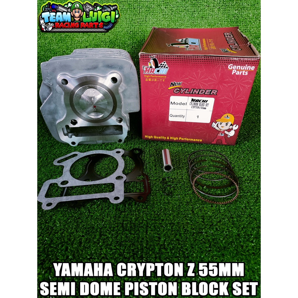 Hachi Yamaha Crypton Z Mm Semi Dome Piston Cylinder Block Set