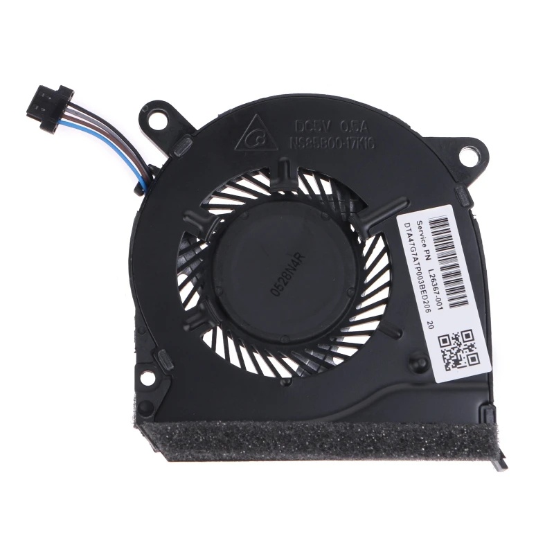 Notebook CPU Cooling Fan DC 5V 0 5A Radiator For HP 14 CE Series Fan