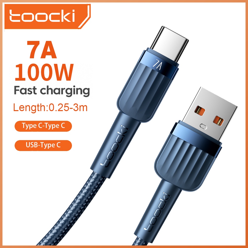 Toocki A Usb Type C Cable W W Fast Charging Pd Cable Data Cord