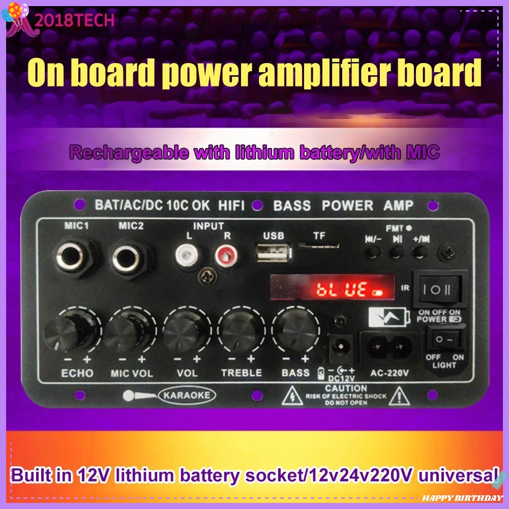 Ac V V Digital Bluetooth Stereo Amplifier Board Subwoofer Dual