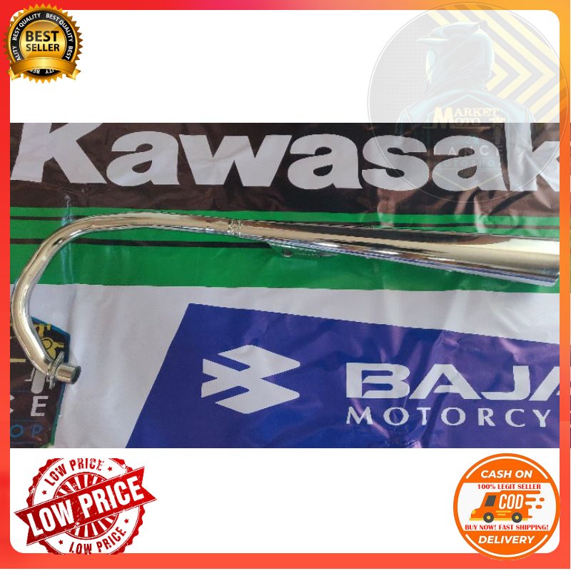 Kawasaki Barako And Original Muffler Pipe Yutaka Shopee Philippines