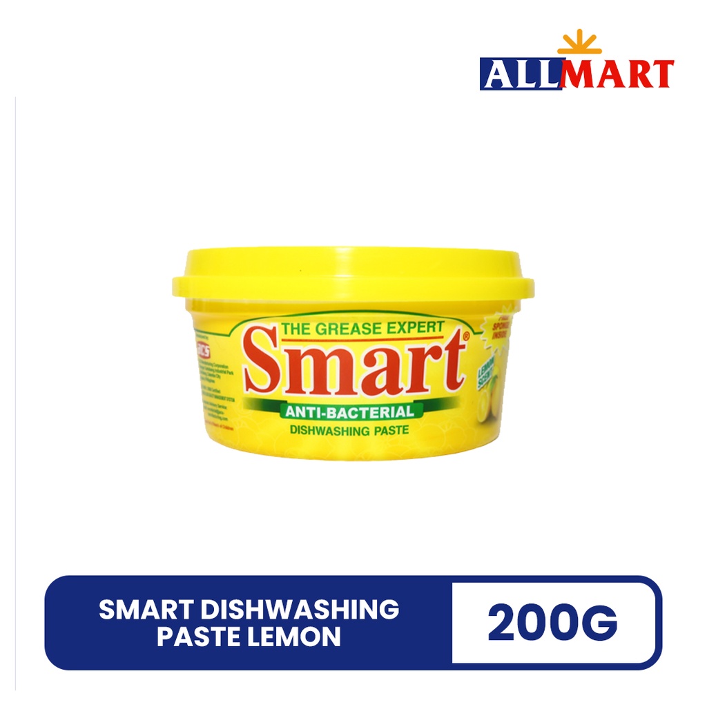 Smart Dishwashing Paste Lemon 200g Shopee Philippines