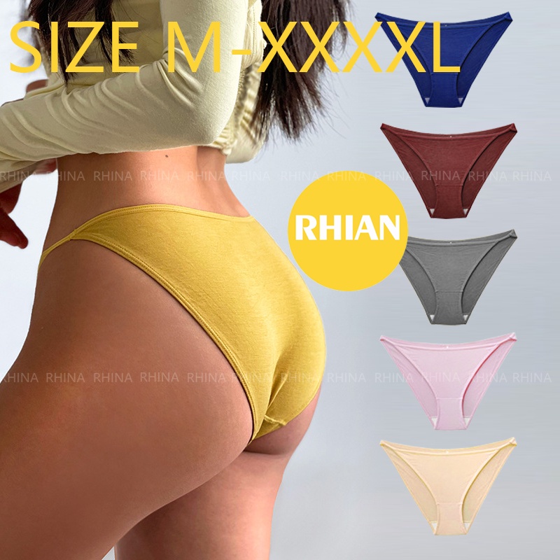 Rhian Sexy Panty For Ladys Women Briefs Plus Size Bikini Underwear