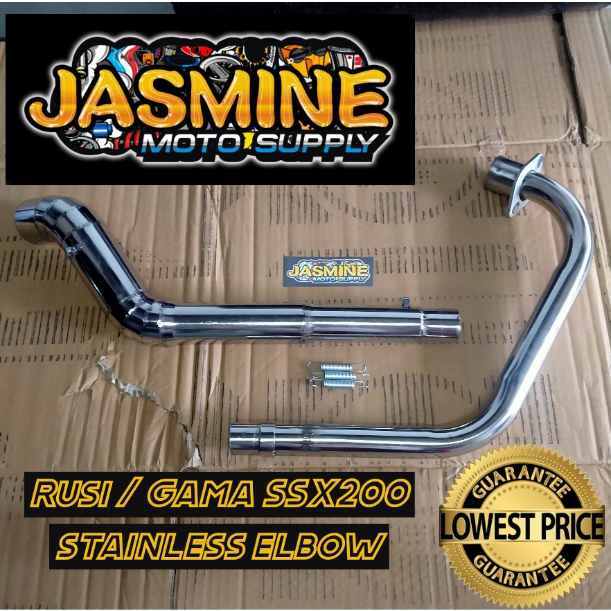 Rusi Gama Ssx 200 Stainless Elbow Shopee Philippines