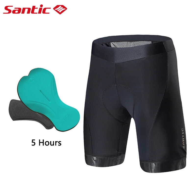 Santic Men Cycling Shorts D Coolmax Padded Breathable Bicycle Bike