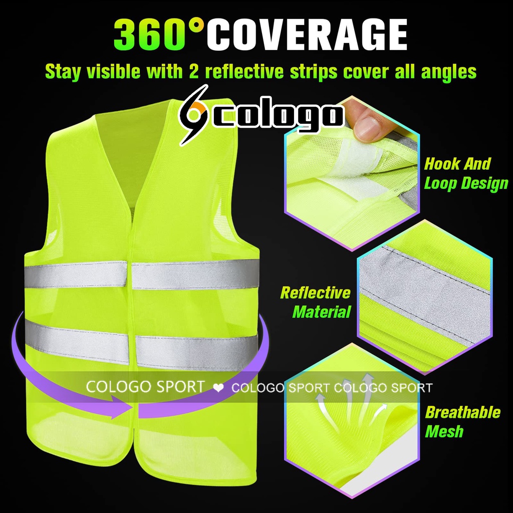 Reflectorized Vest Reflective Vest Security Vest Safety Vest Reflector