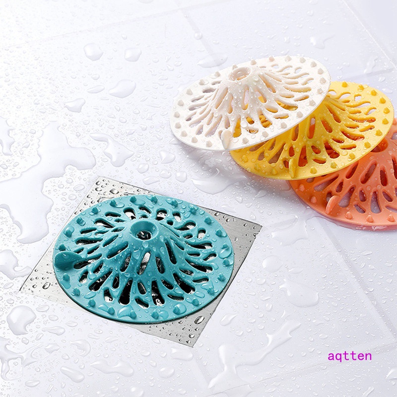 Aqtten Bathroom Floor Drain Volcano Anti Clogging Floor Drain Cover