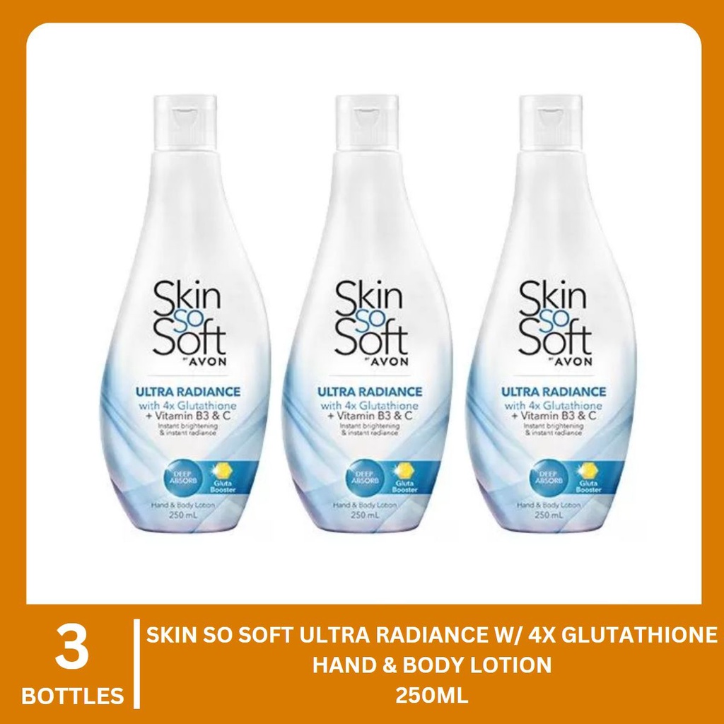 Avon Skin So Soft Ultra Glutathione Ml Bottles Shopee