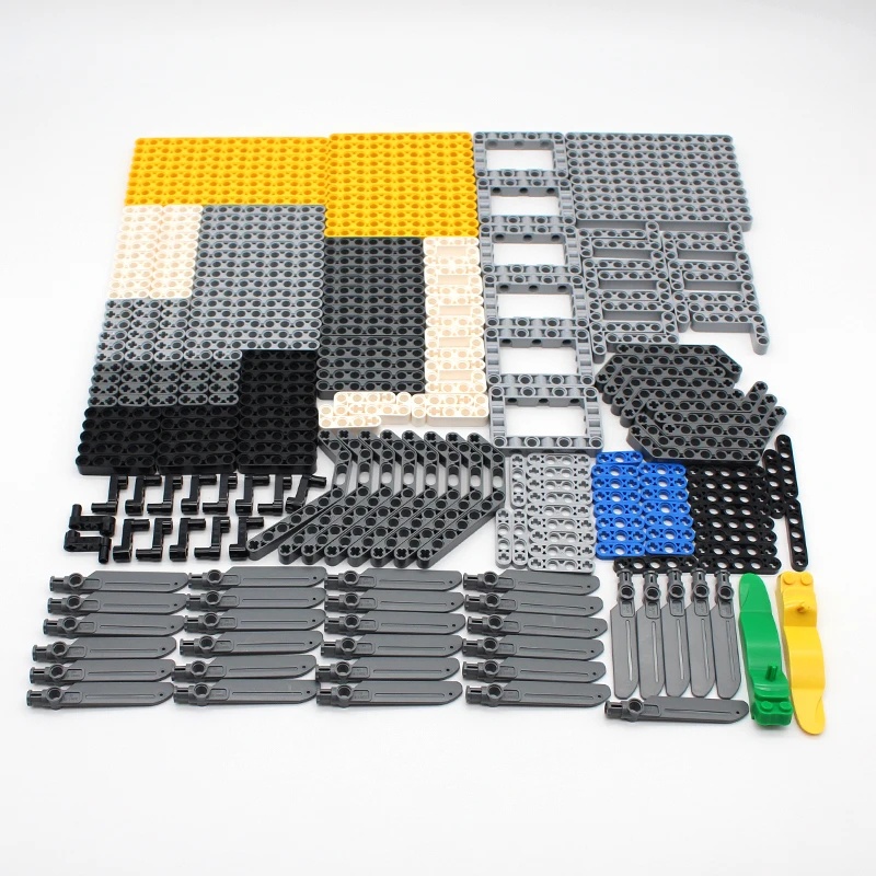 Technic DIY Technical Parts Liftarm Thick Building Bricks Blocks