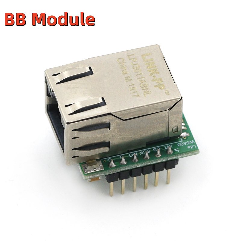 USR ES1 W5500 Chip New SPI to LAN Ethernet Converter TCP IP Mod 新