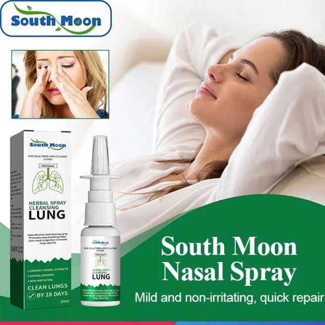 South Moon Nasal Spray Nasal Cleaning Solution 20ml Relieve Nasal