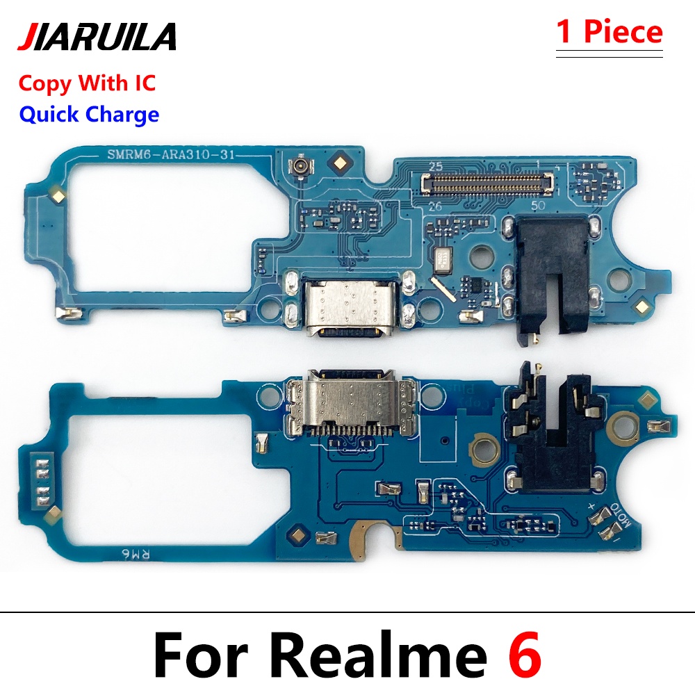 USB Charging Port Micro Dock Connector Board Flex Cable For Oppo Realme