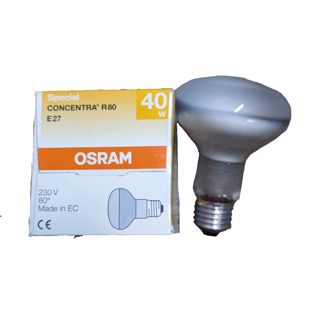 40W Spot Light R80 E27 220V Concentra OSRAM Shopee Philippines