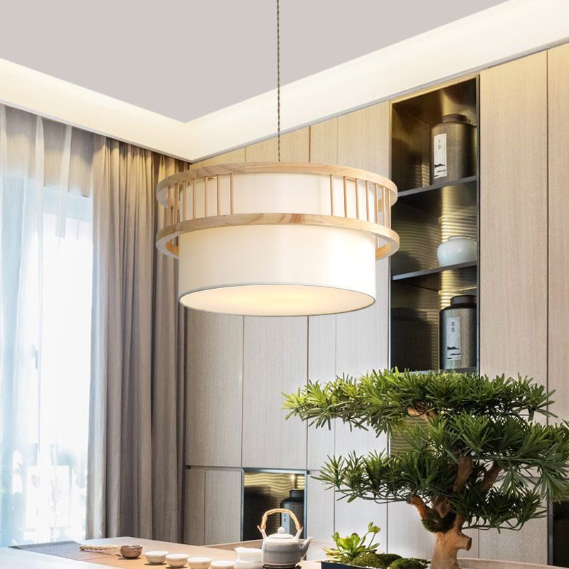 Aiho Modern Simple Dining Room Box Hanging Lamp Japanese Style Master