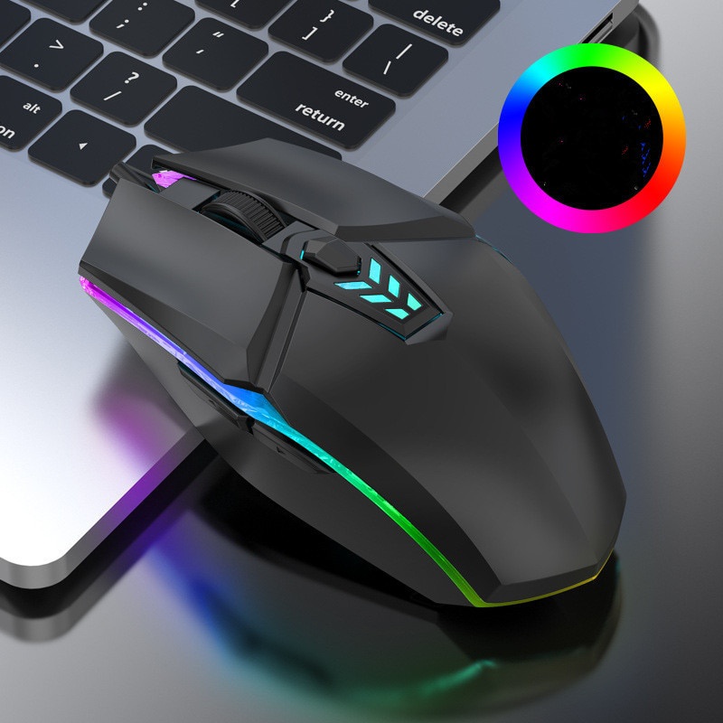 Wire Gaming Mouse Dpi Optical Button Usb Mouse With Rgb