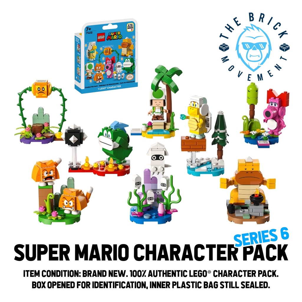 Lego Super Mario Character Pack Series Shopee Philippines