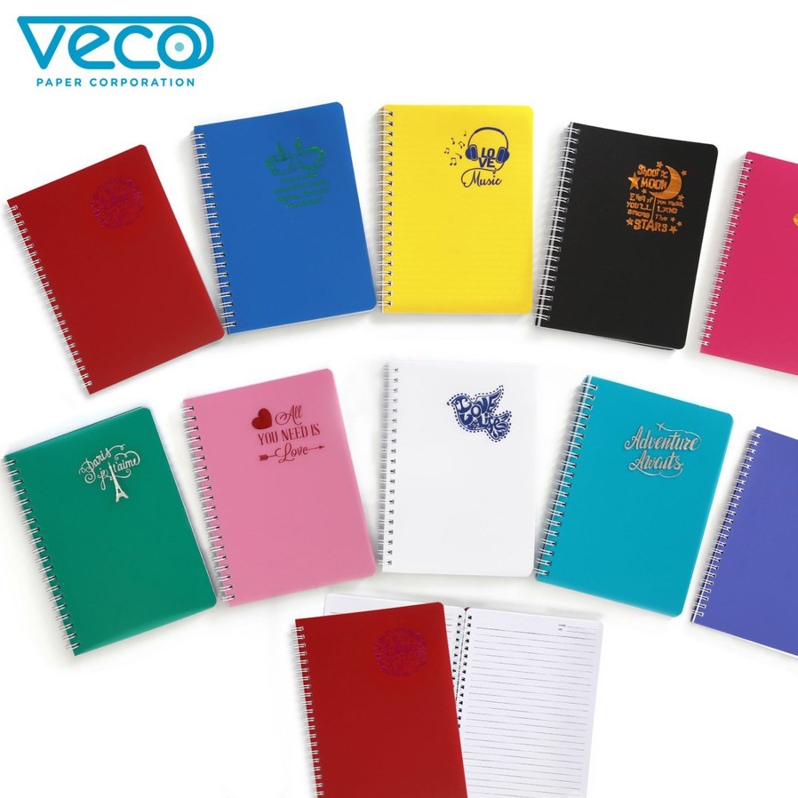 Veco Classic Notes 80lvs 6inx8 5in Plastic Sheet Cover No 1 ORIGINAL