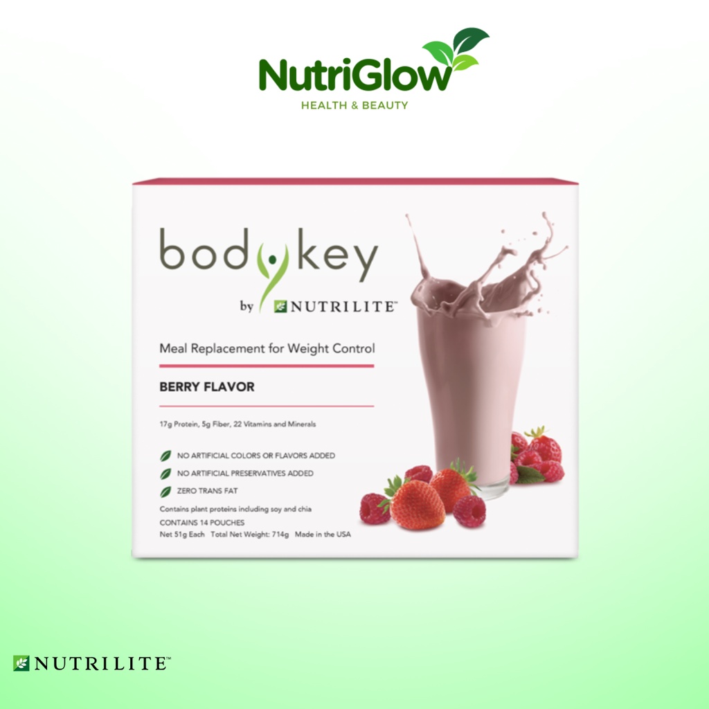 BodyKey By NUTRILITE Meal Replacement Shake Berry Shopee Philippines