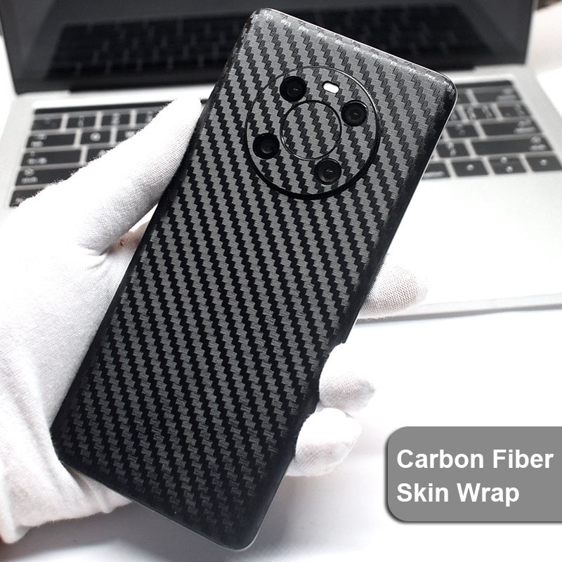 Carbon Fiber Decal Skin For Huawei Mate Pro Back Screen